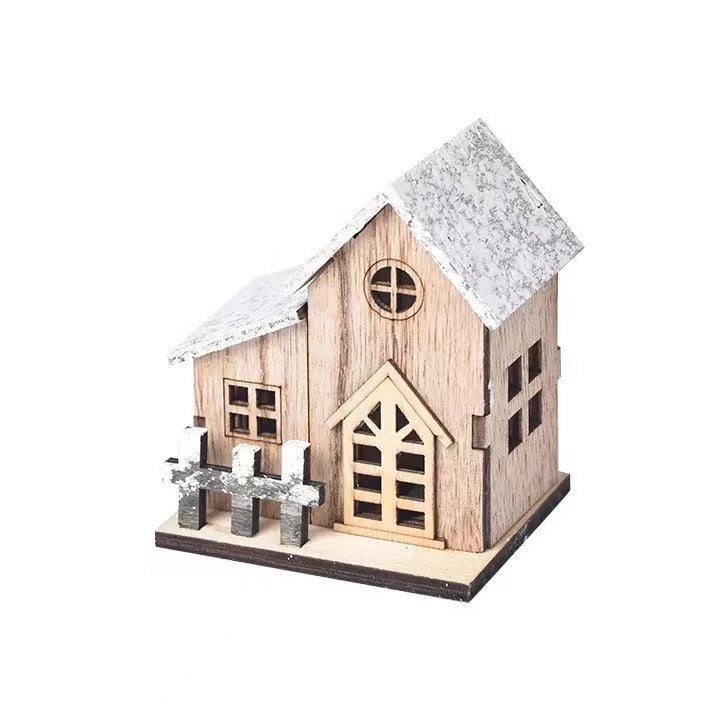 Christmas wooden ornament