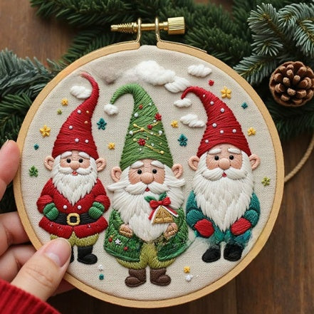Christmas Embroidery DIY Craft Kit