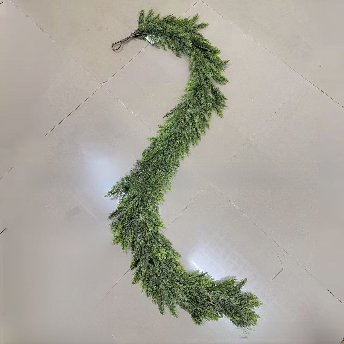 Christmas Cedar Wreath Garland for Home Decoration