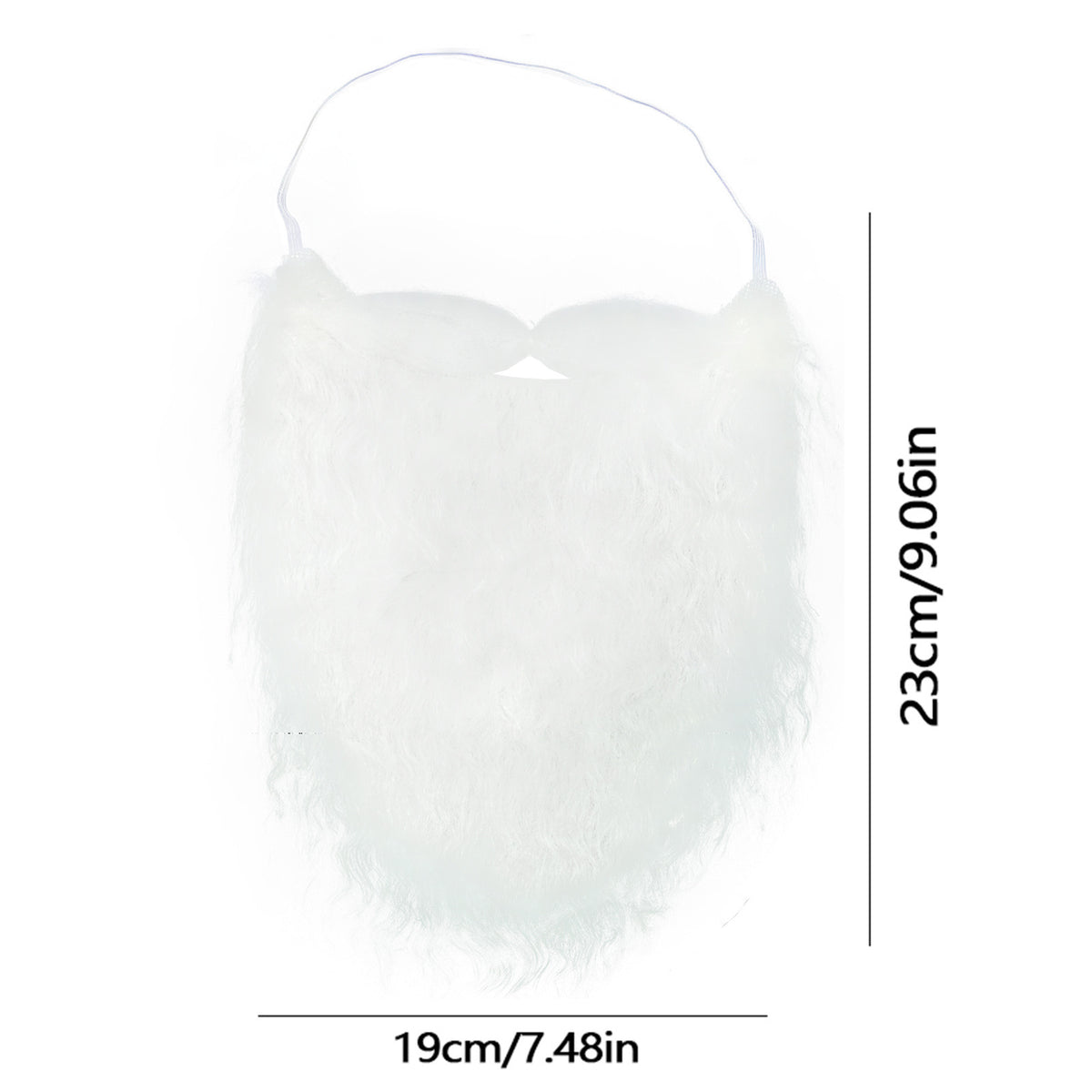 Santa Claus Fake Beard Costume Accessory