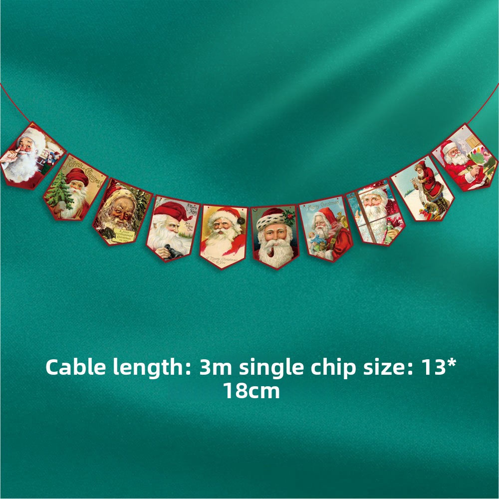 Christmas lace decoration pendant
