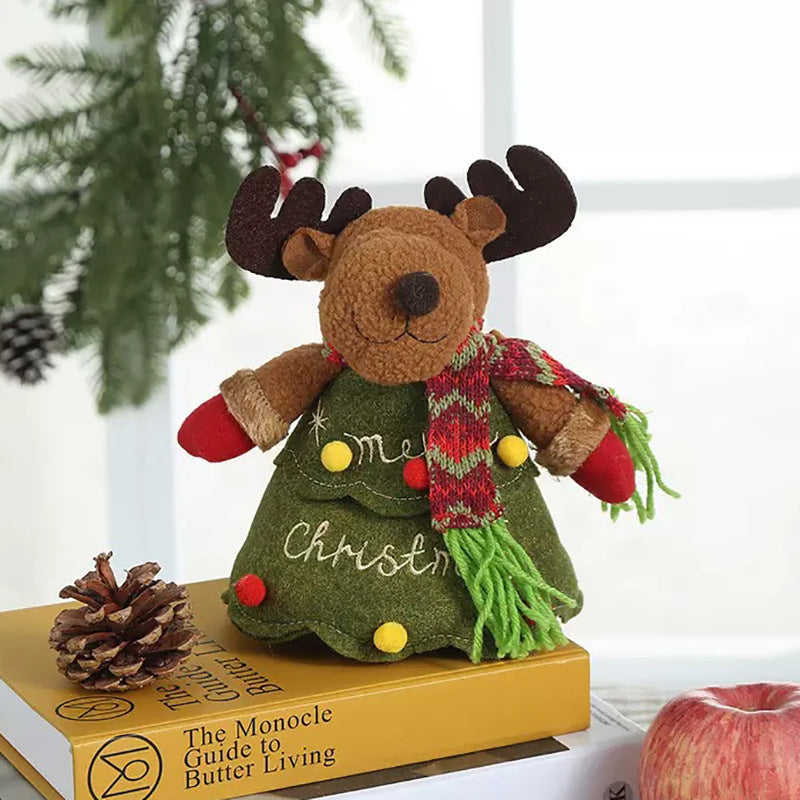 Christmas Decorative Gift Bag for Candy Apple Holiday Party