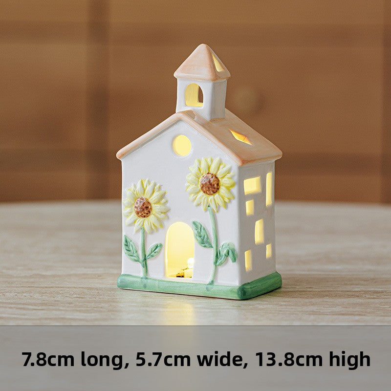 Christmas decoration miniature house