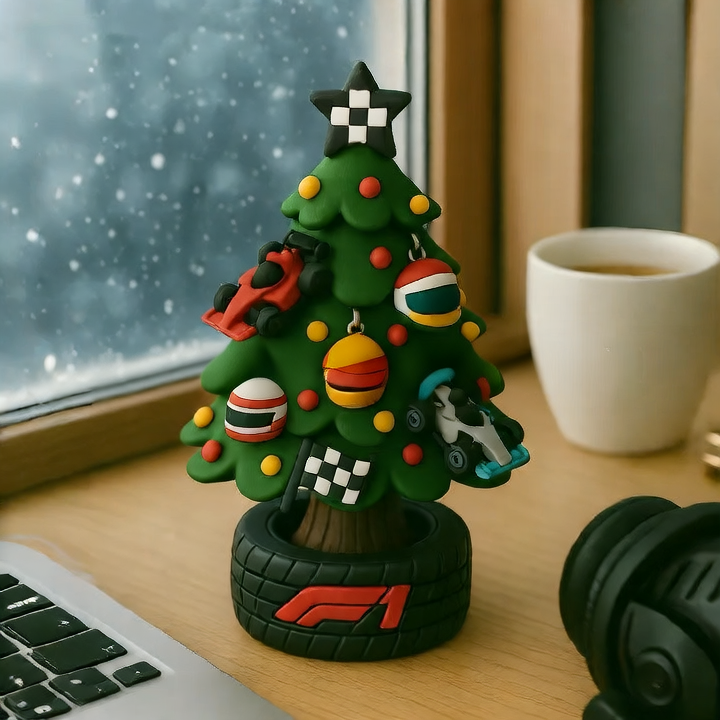 Christmas resin ornament