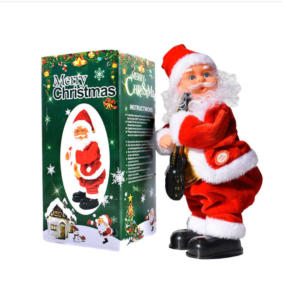 Electric Climbing Santa Claus Toy