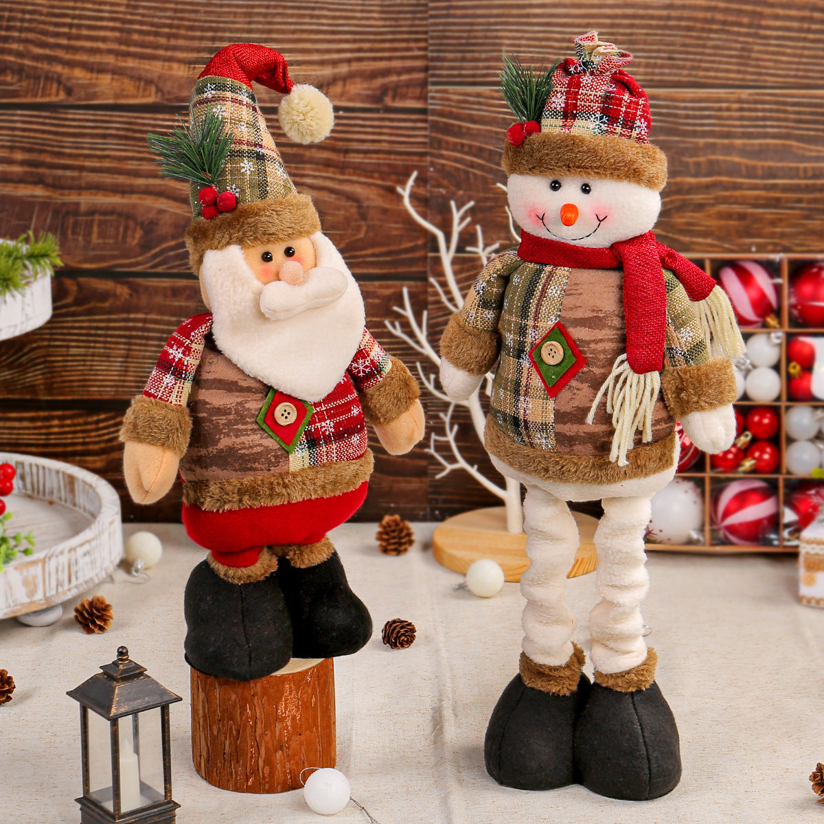 Christmas stretchable figurine decoration