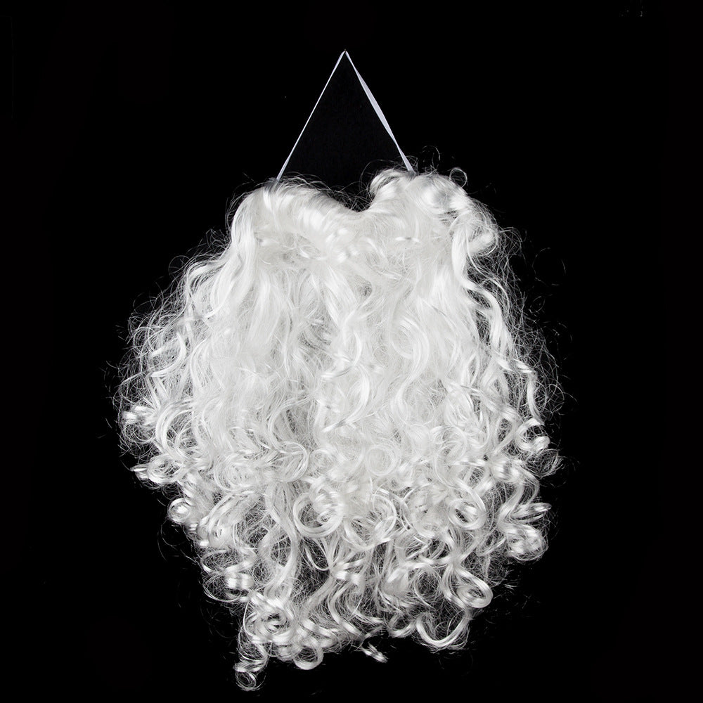 Santa Claus Beard and Hat Costume Set