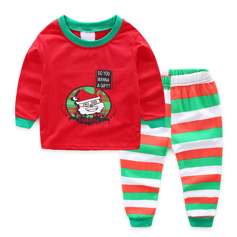 Four Seasons Pure Cotton Lightweight Boys and Girls Santa Claus Costume