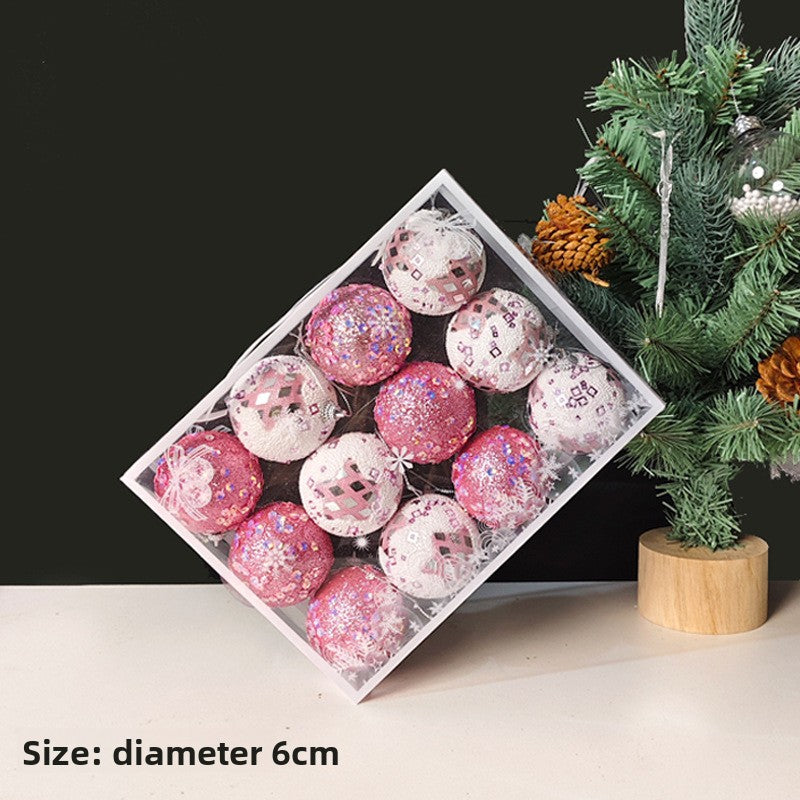 Festive Christmas Tree Decoration Balls