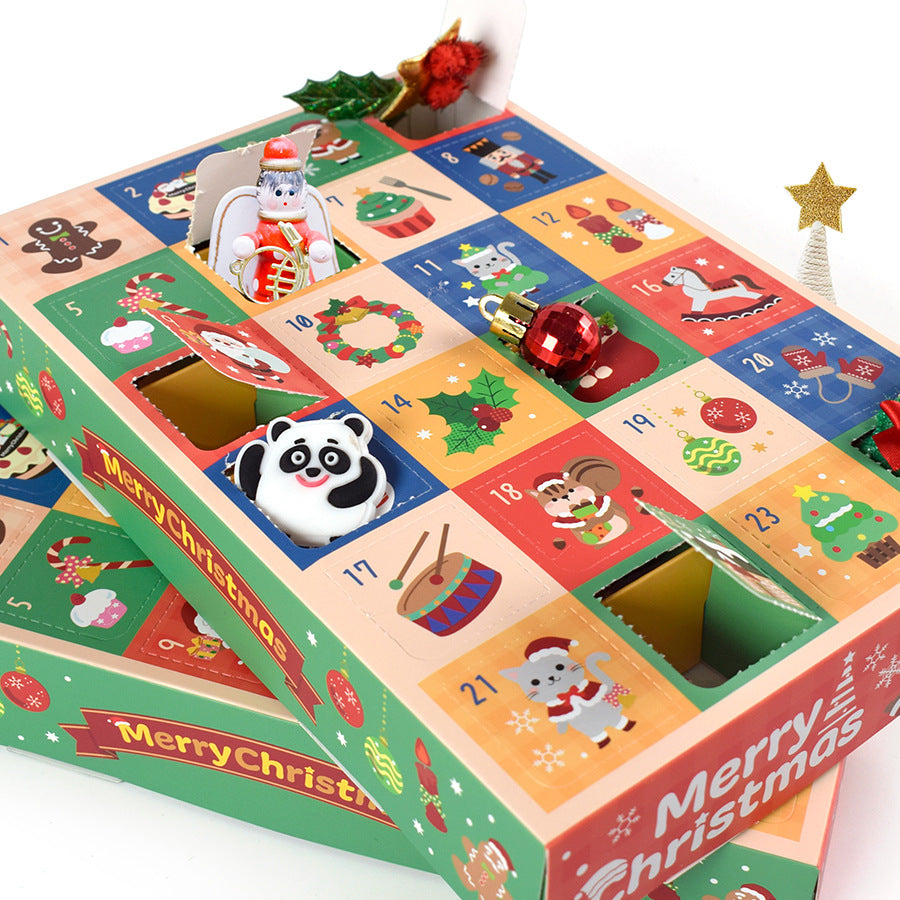 24-Grid Christmas Blind Box Empty Gift Packaging