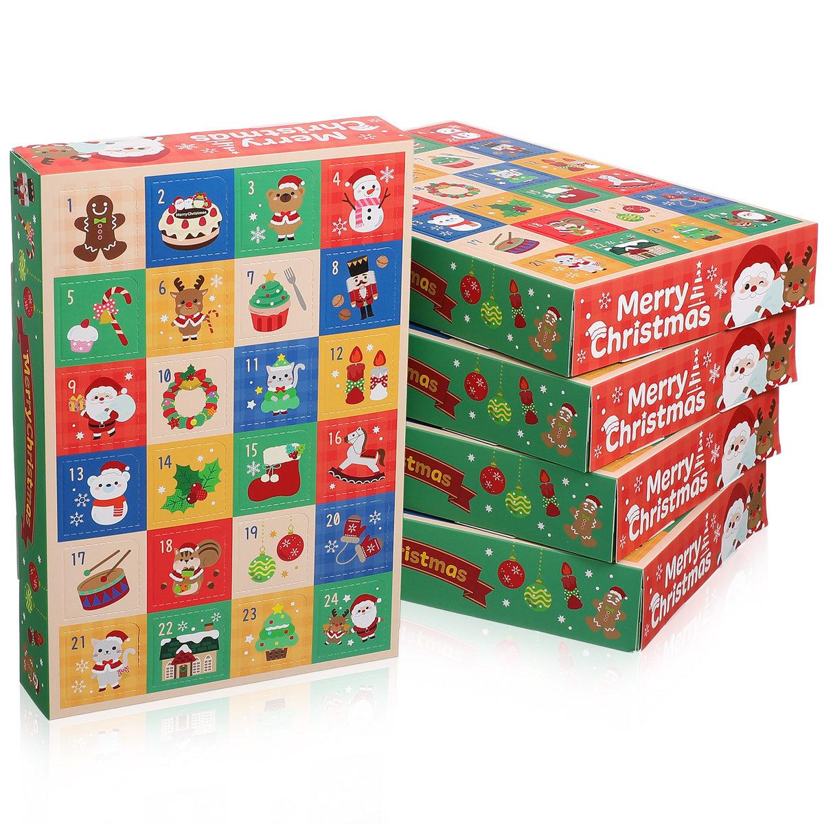 24-Grid Christmas Blind Box Empty Gift Packaging