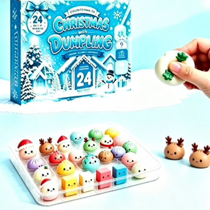 Christmas Advent Calendar with Surprise Toys