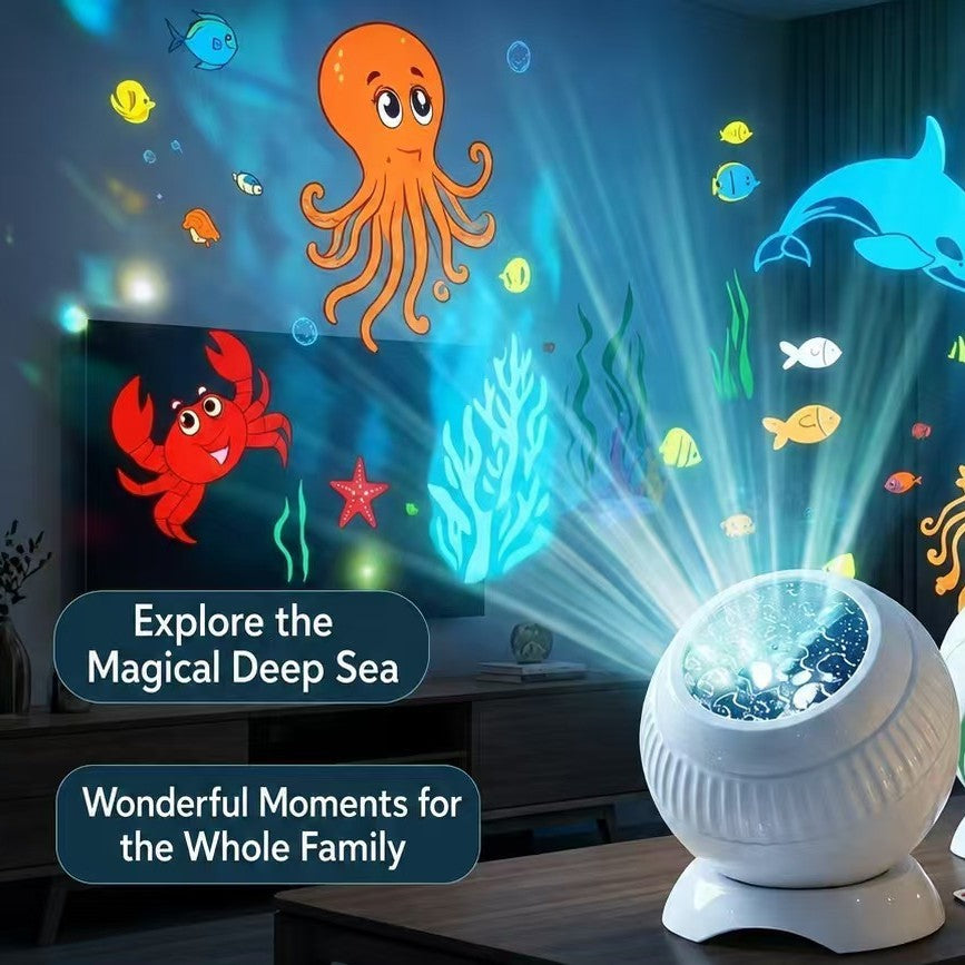 New LED Christmas projection USB Christmas projection stage lights