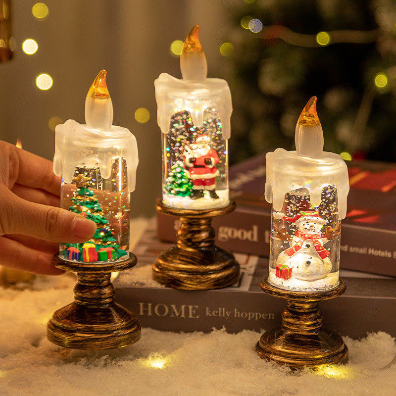 Christmas candle light