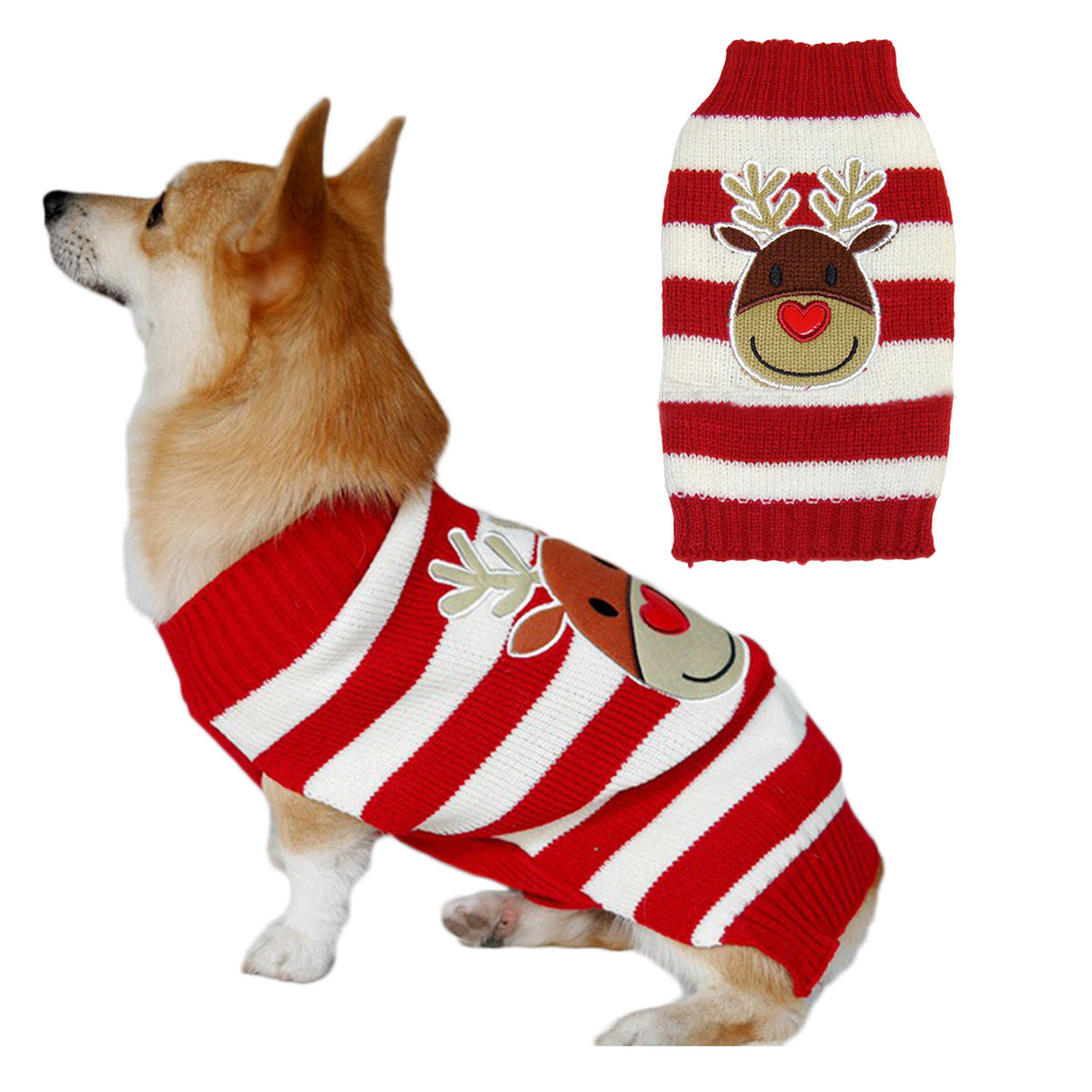 Christmas Pet Knitted Sweater
