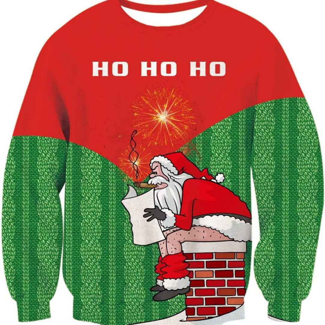 New Ugly Christmas Crew-Neck Sweatshirt