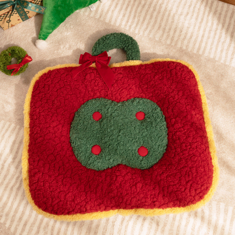 Christmas Warm Pet Nest Pad
