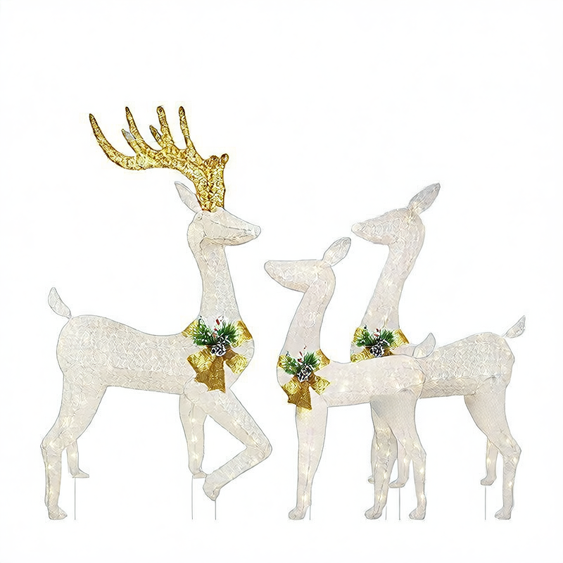 LED reindeer decoration
