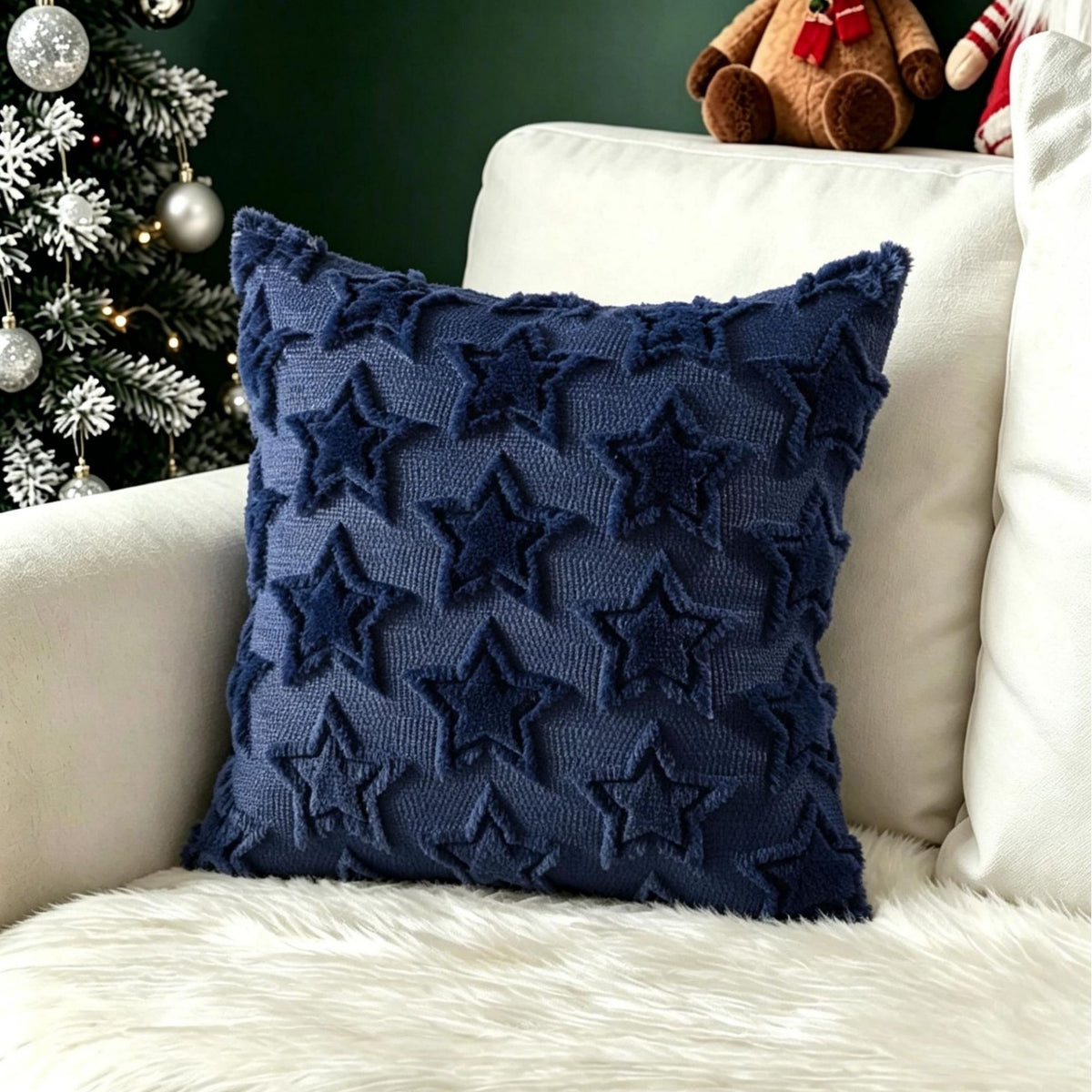 Christmas Themed Decorative Pillow Cover