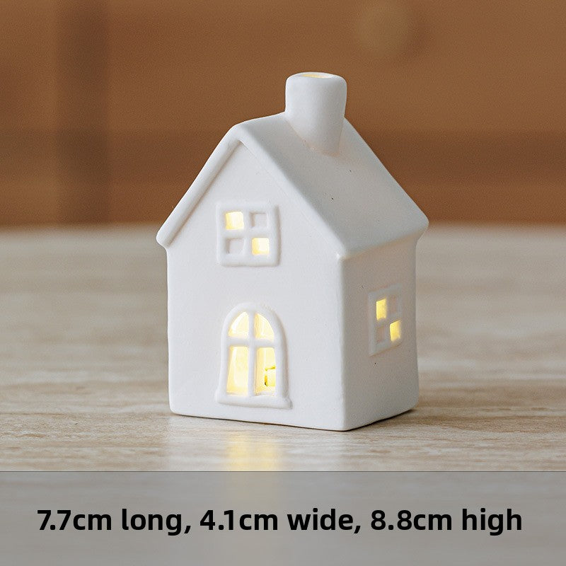 Christmas decoration miniature house