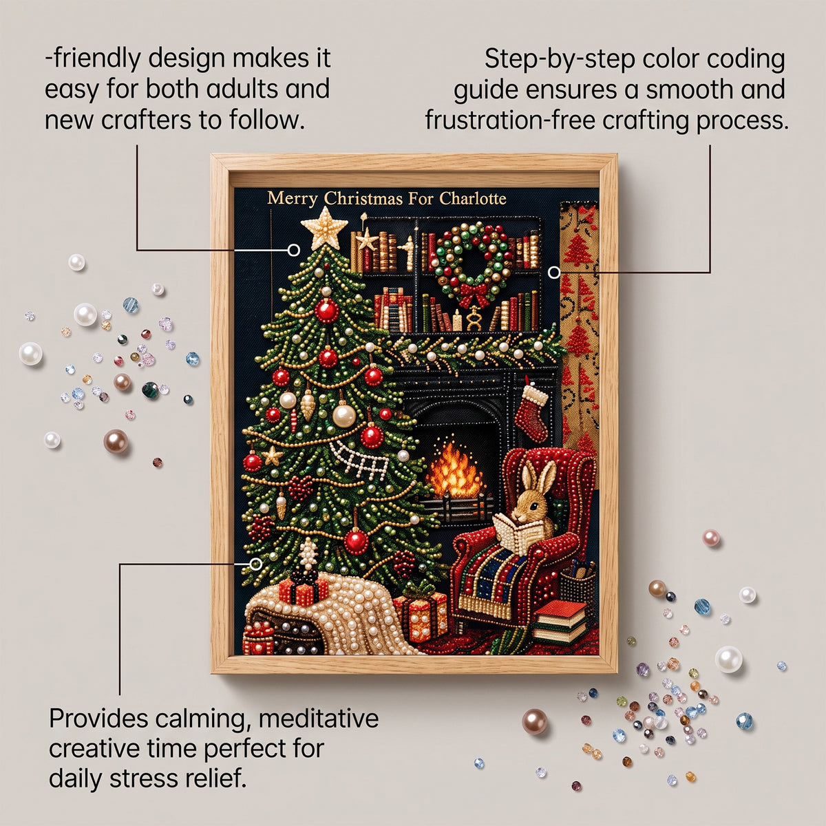 Diamond Painting Kit Christmas Decor 3D Art