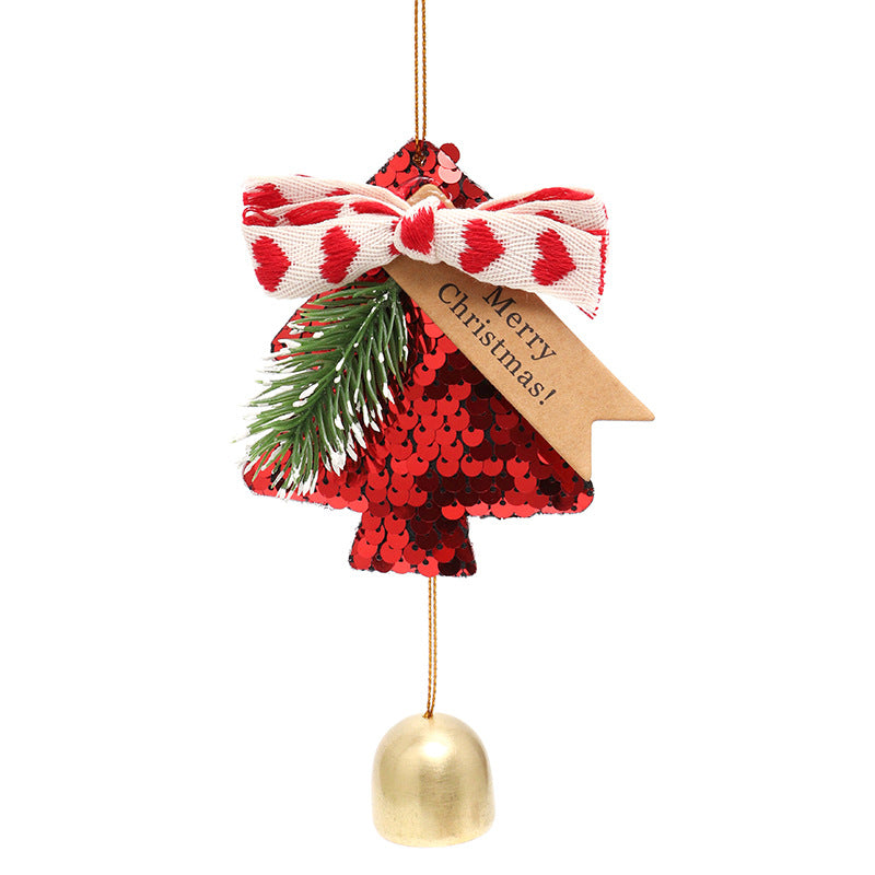 Christmas bell pendant