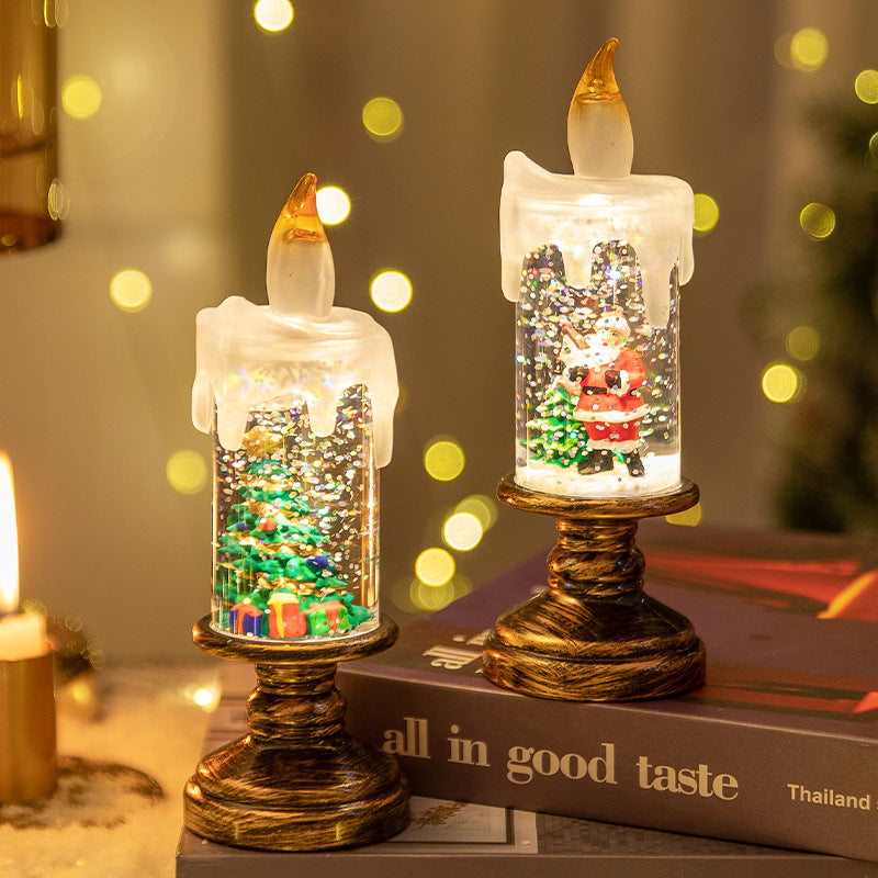 Christmas candle light
