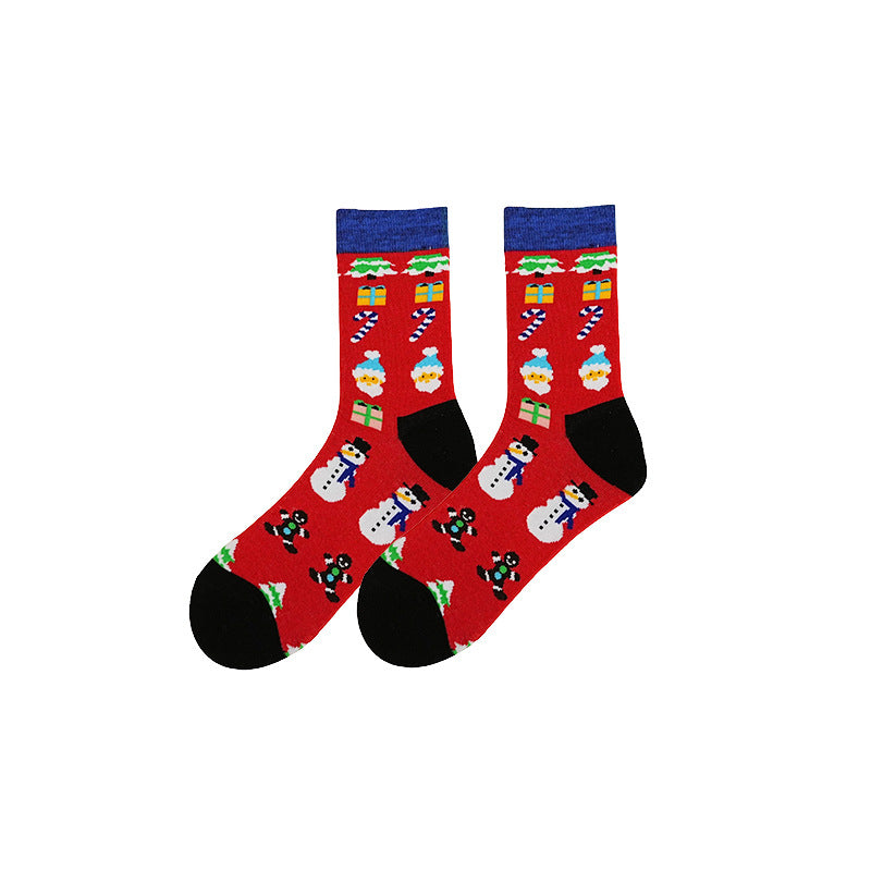Cartoon Christmas Socks for Men and Women