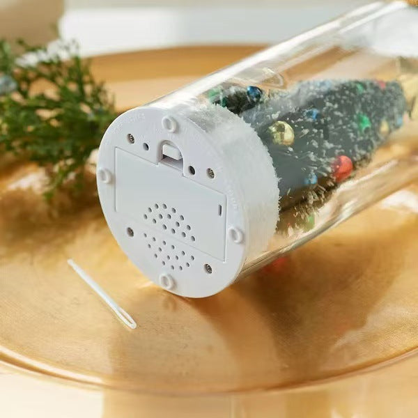 Christmas Tree Recording Message Bottle