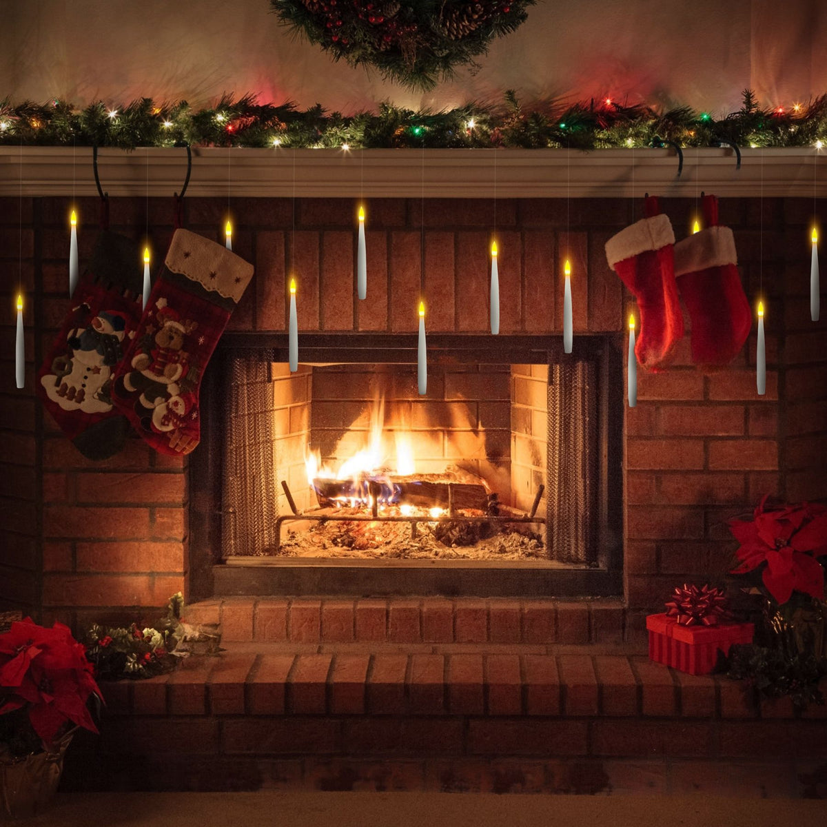 Christmas Artificial Led Digital Candle Light