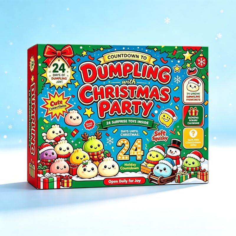 Christmas Advent Calendar with Surprise Toys