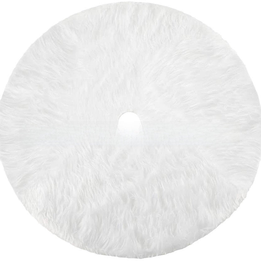Plush Christmas Tree Skirt