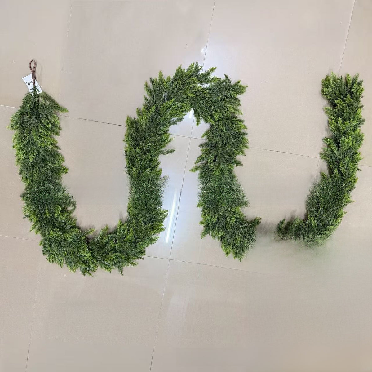Christmas Cedar Wreath Garland for Home Decoration
