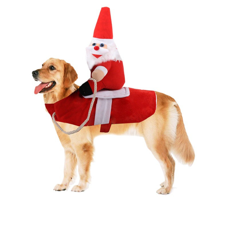 Large dog clothes for Christmas