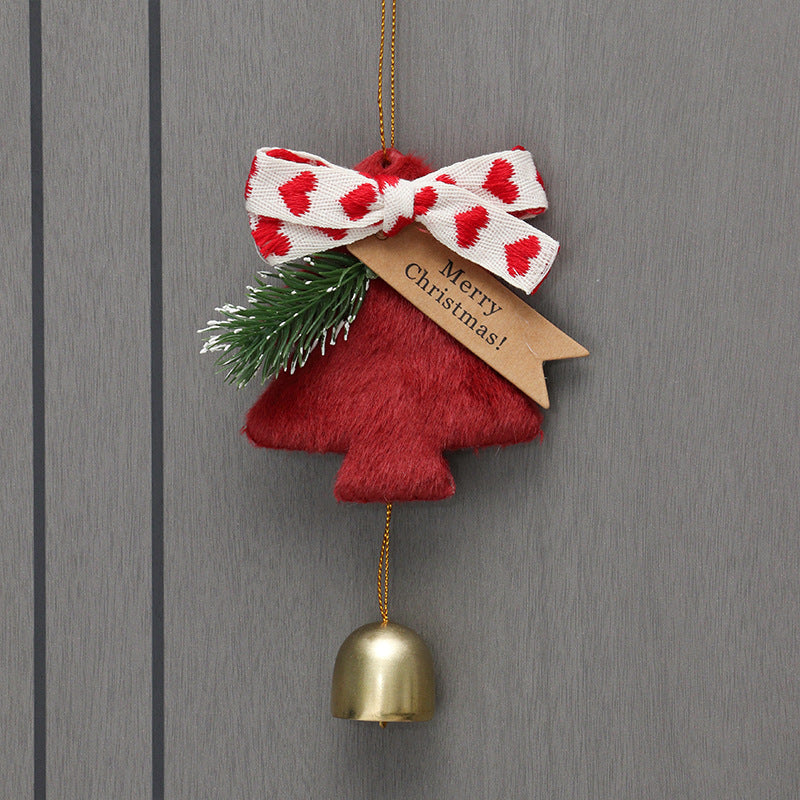 Christmas bell pendant