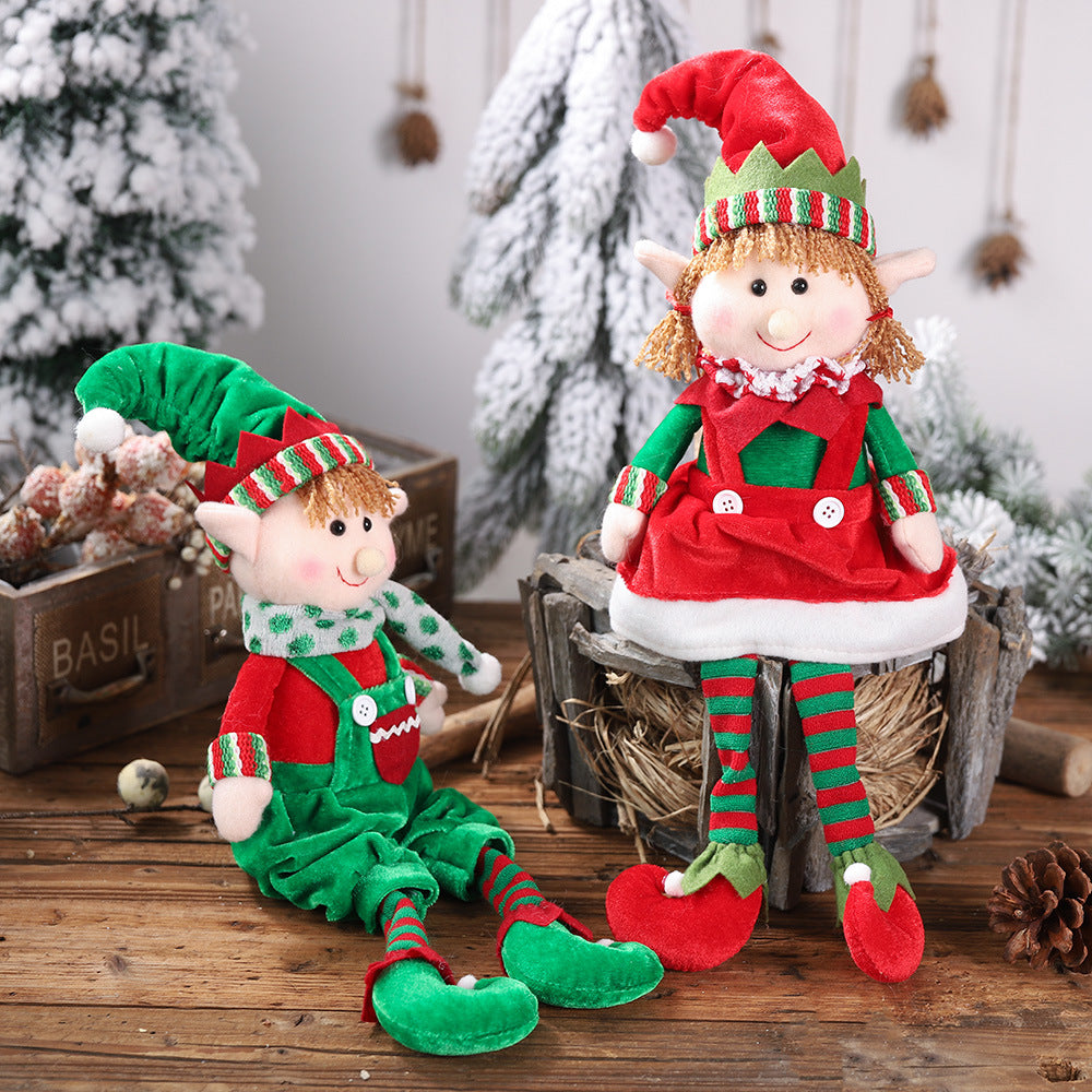 Christmas Sitting Doll