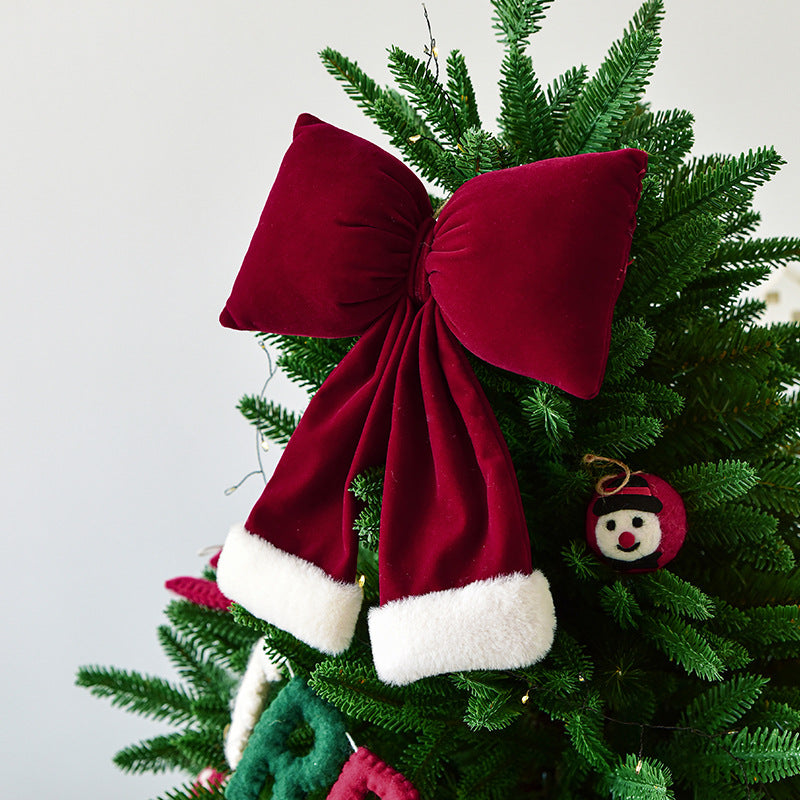 Christmas Bow Christmas Decorations Three-Dimensional
