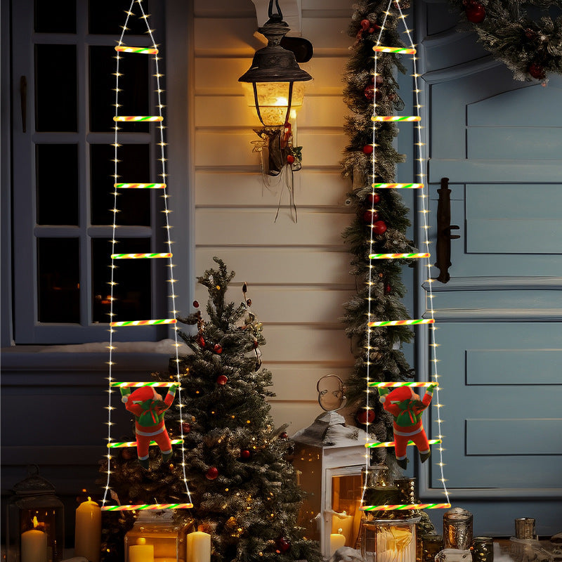 Santa Claus Climbing LED String Lights