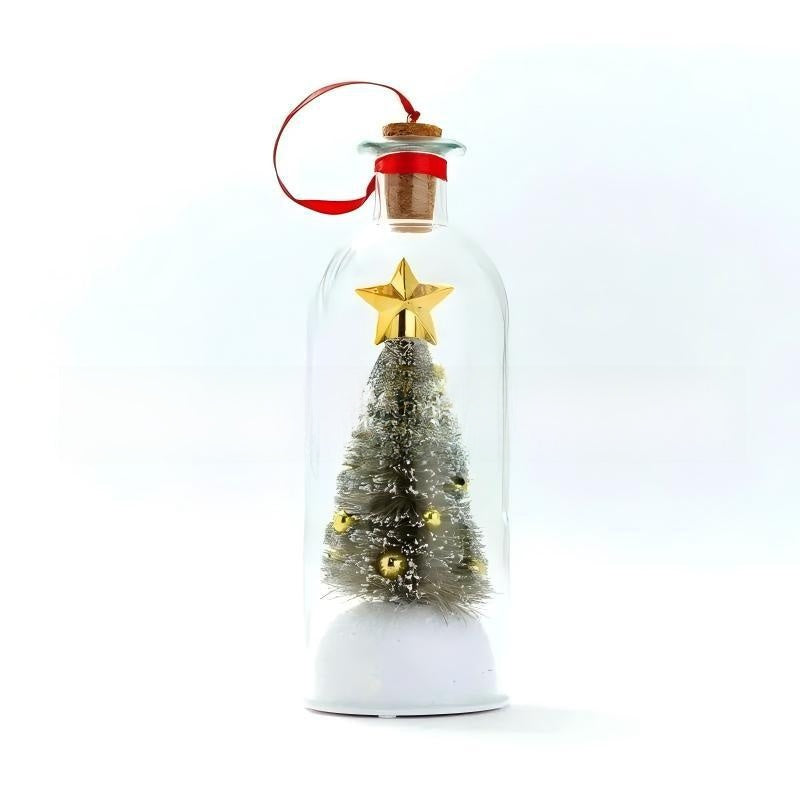 Christmas Message Bottle Ornament