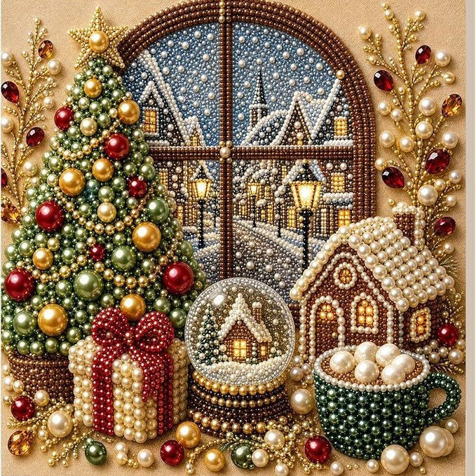 Christmas Angel Bell Diamond Painting DIY Set