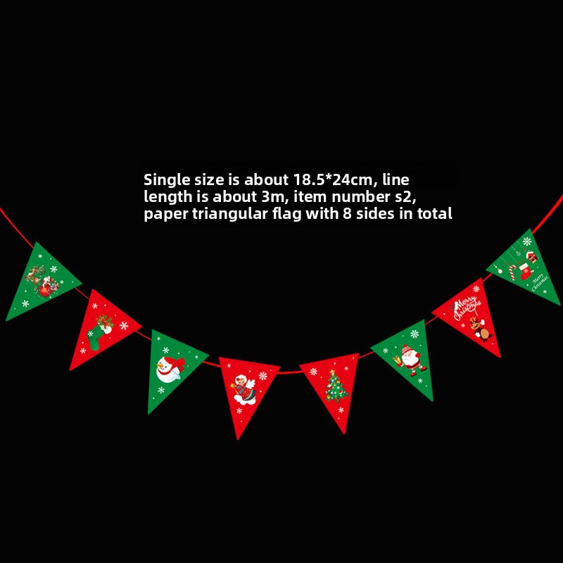 Christmas lace decoration pendant