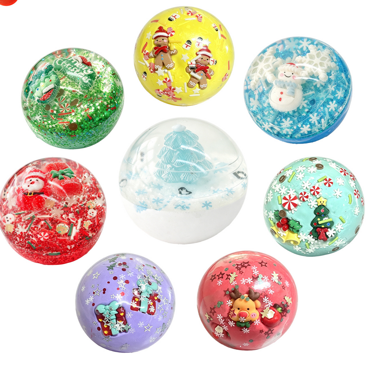 Christmas Theme Sensory Stress Relief Ball