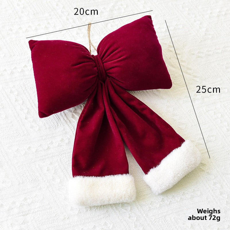 Christmas Bow Christmas Decorations Three-Dimensional