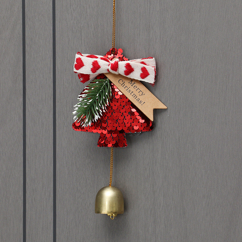 Christmas bell pendant