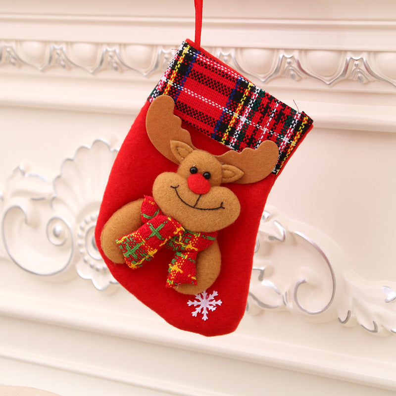 Christmas Gift Sock Hanging Bag