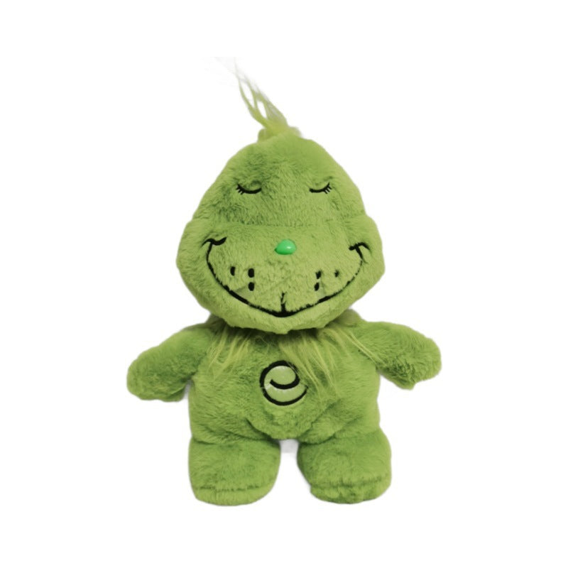 The plush toy of Grinch character