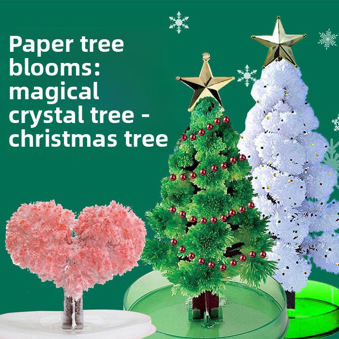 Magic Christmas Tree Paper Tree Blossoms