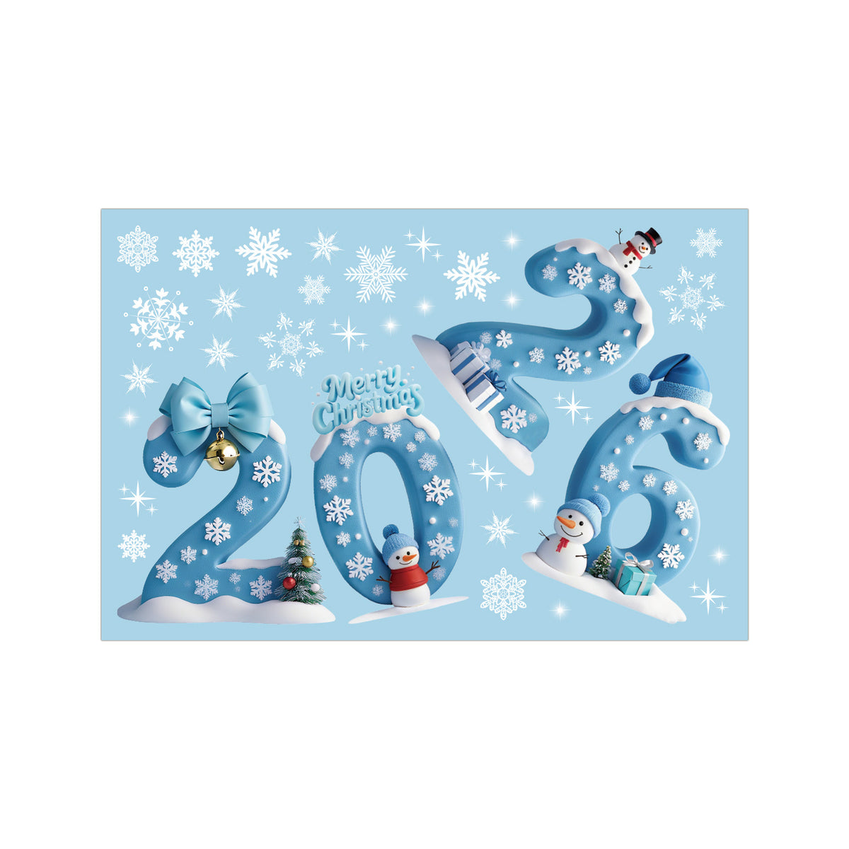 Christmas window decorations
