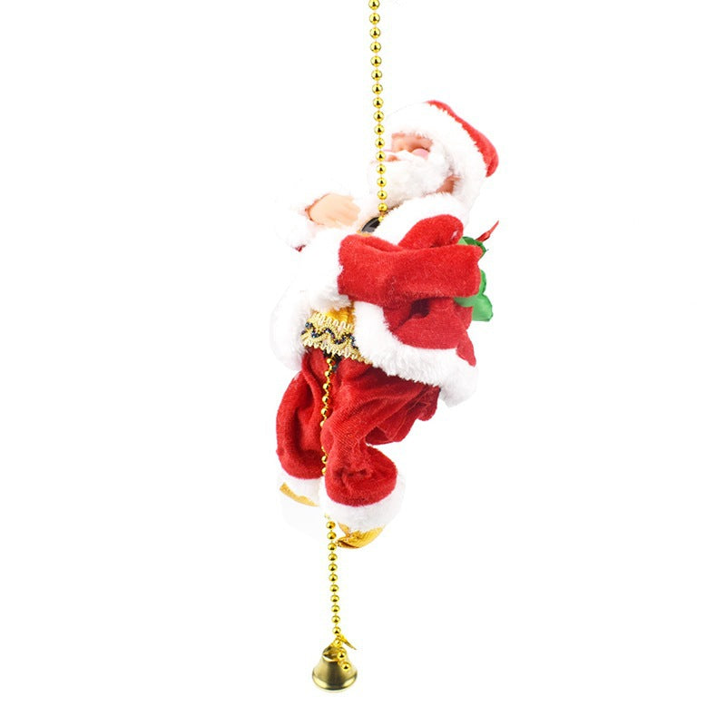 Electric Moving Santa Claus Reindeer Christmas Decoration