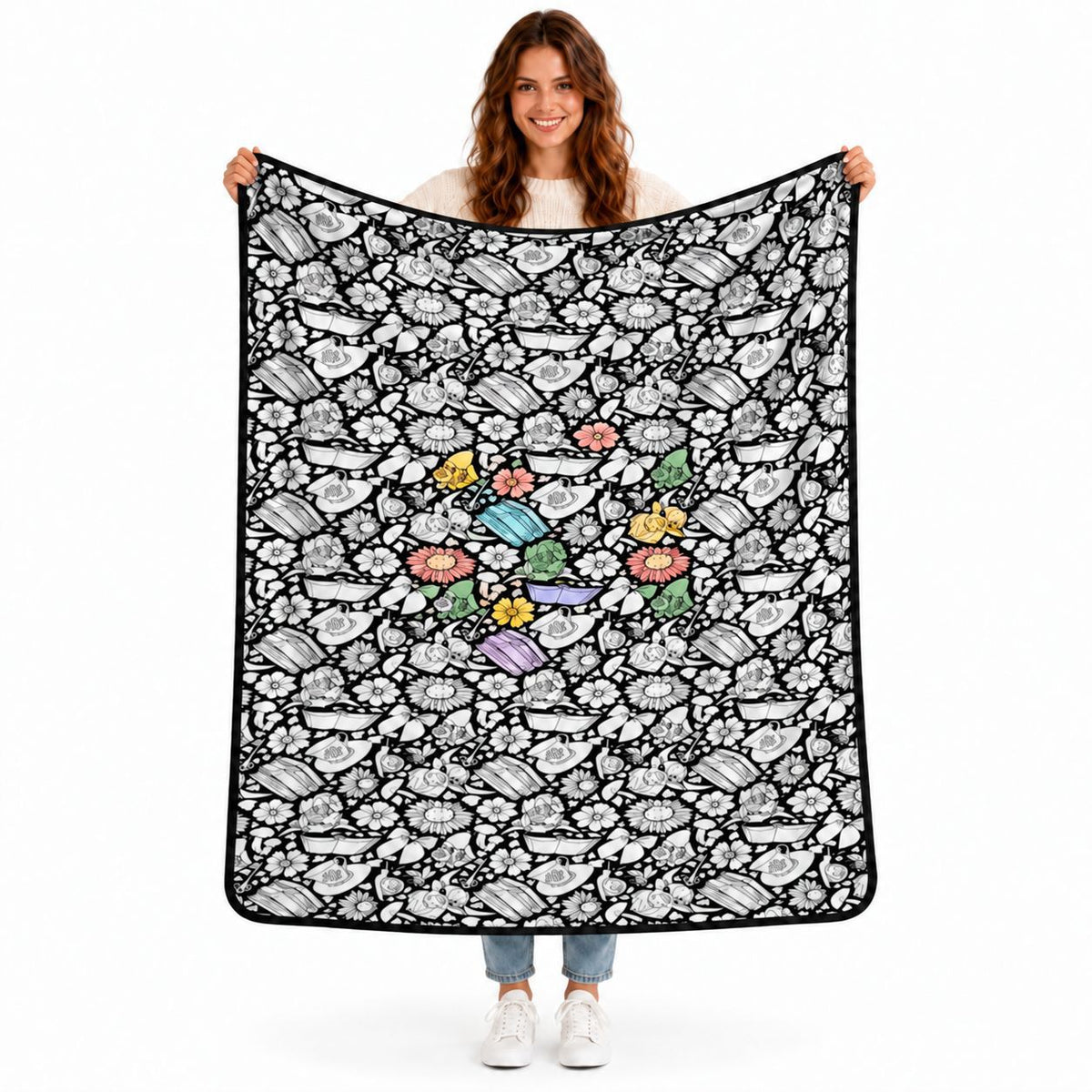 Christmas DIY Decal Blanket